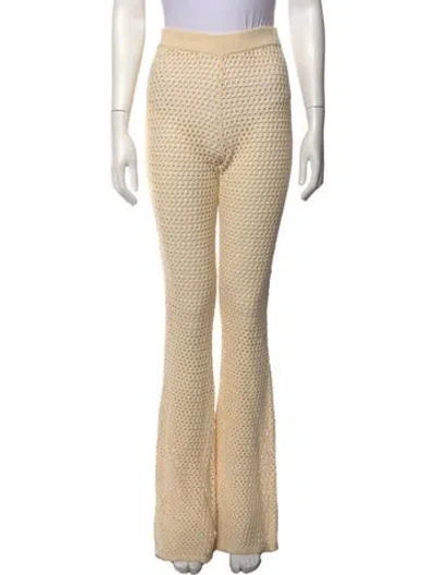 Pre-owned Ser.o.ya Flared Pants In Neutrals