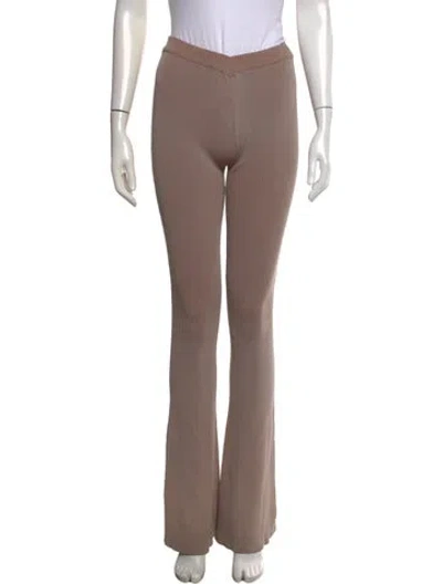 Pre-owned Ser.o.ya Flared Pants In Neutrals