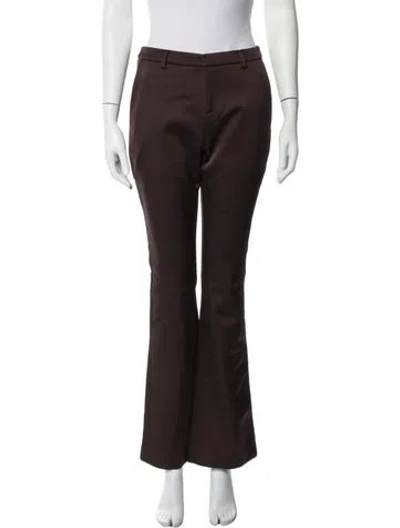 Pre-owned Ser.o.ya Flared Pants W/ Tags In Brown