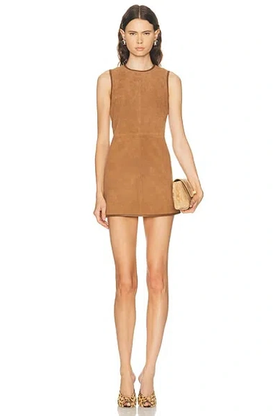 Ser.o.ya Francesca Dress In Brown
