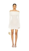 Ser.o.ya Everleigh Dress In 蛋壳白