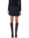 Ser.o.ya Gimlet Mini Skirt In Denim Rinsed
