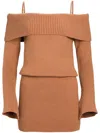 Ser.o.ya Greta Sweater Dress In Brown