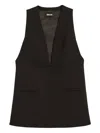 Ser.o.ya Hadley Sleeveless V-neck Mini Dress