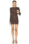 Ser.o.ya Hale Mini Dress In Brown