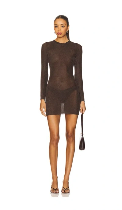 Ser.o.ya Hale Mini Dress In Brown