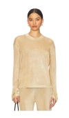 Ser.o.ya Hana Metallic Knit Top