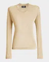 Ser.o.ya Hana Metallic Knit Top