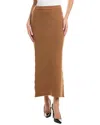 Ser.o.ya Hazel Knit Wool & Cashmere-blend Maxi Skirt In Brown