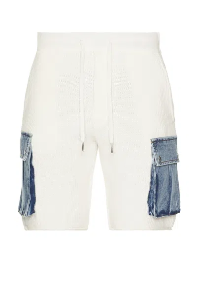 Ser.o.ya Henry Cargo Short In White