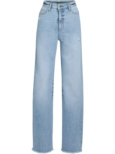 SER.O.YA HIGH-RISE STRAIGHT-LEG JEANS