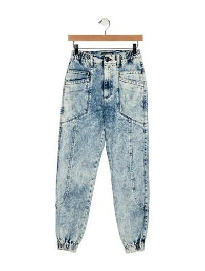 Pre-owned Ser.o.ya High-rise Skinny Leg Jeans In Blue