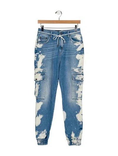 Pre-owned Ser.o.ya High-rise Skinny Leg Jeans In Blue