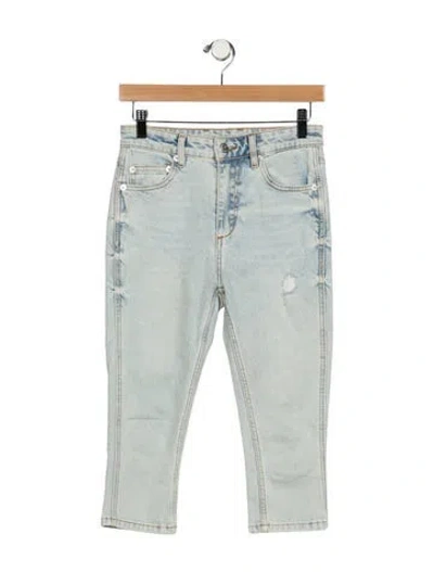 Pre-owned Ser.o.ya High-rise Skinny Leg Jeans In Blue