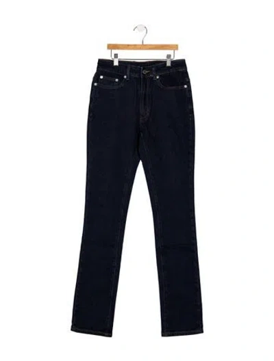 Pre-owned Ser.o.ya High-rise Straight Leg Jeans W/ Tags In Blue