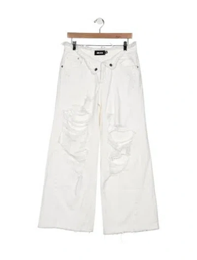 Pre-owned Ser.o.ya High-rise Wide Leg Jeans In Blue