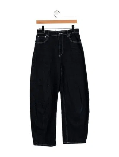 Pre-owned Ser.o.ya High-rise Wide Leg Jeans In Blue
