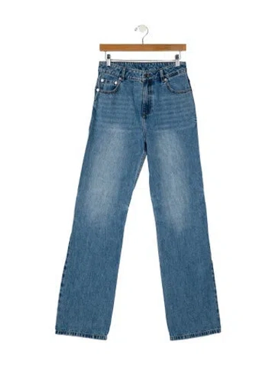 Pre-owned Ser.o.ya High-rise Wide Leg Jeans W/ Tags In Blue