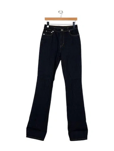 Pre-owned Ser.o.ya High-rise Wide Leg Jeans W/ Tags In Blue