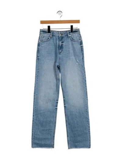 Pre-owned Ser.o.ya High-rise Wide Leg Jeans W/ Tags In Blue