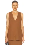 Ser.o.ya Honey Knit Tunic In Camel