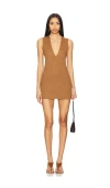 Ser.o.ya Honey Knit Tunic In Camel