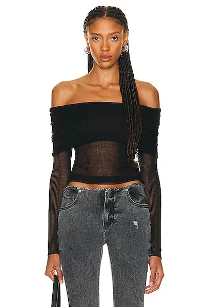 Ser.o.ya Idalia Top In Black