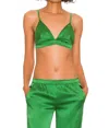 Ser.o.ya Iris Silk Bralette In Amazon In Multi