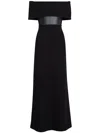 Ser.o.ya Isabel Gown In Black