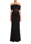 Ser.o.ya Isabel Gown In Black