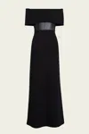Ser.o.ya Isabel Gown In Black