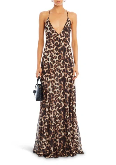 Ser.o.ya Isabel Maxi Dress In Spotted Bengal