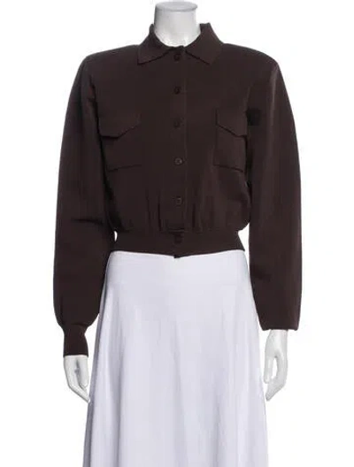 Pre-owned Ser.o.ya Jacket In Brown