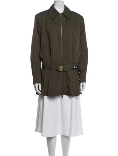 Pre-owned Ser.o.ya Jacket W/ Tags In Green