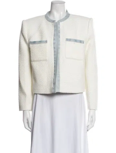 Pre-owned Ser.o.ya Jacket W/ Tags In White