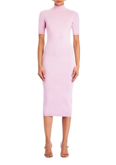Ser.o.ya Jana Knit Midi Dress In Ballet Pink