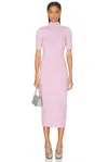 Ser.o.ya Jana Knit Midi Dress In Ballet Pink