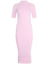 Ser.o.ya Jana Knit Midi Dress In Pink