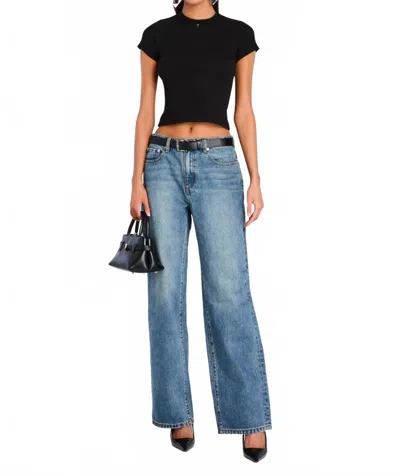 Ser.o.ya Janie Mid Rise Jean In Dawn In Multi