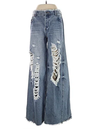Pre-owned Ser.o.ya Jeans In Blue