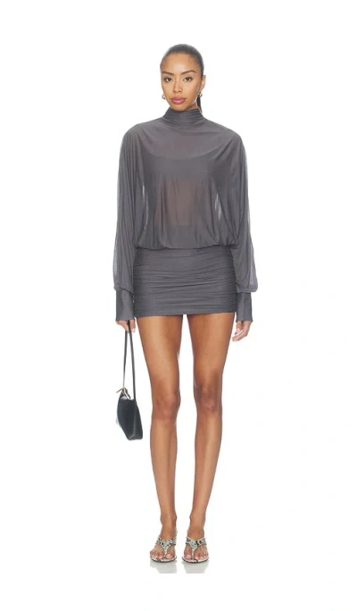 Ser.o.ya Jensine Dress In Carbon