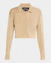 Ser.o.ya Jessa Metallic Knit Top In Gold