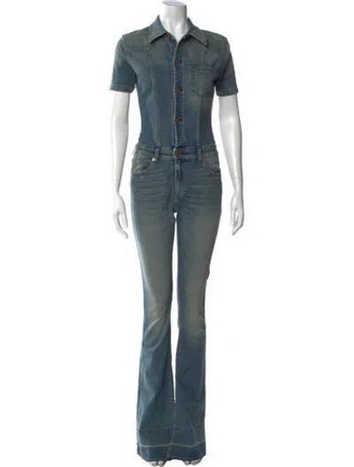 Pre-owned Ser.o.ya Jumpsuit In Blue