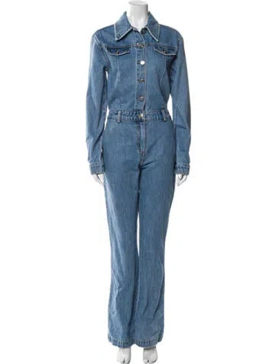 Pre-owned Ser.o.ya Jumpsuit In Blue