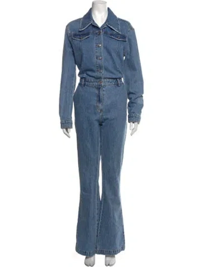 Pre-owned Ser.o.ya Jumpsuit In Blue