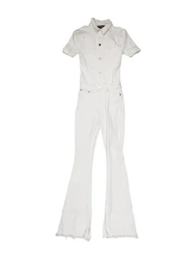 Pre-owned Ser.o.ya Jumpsuit In White