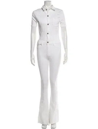 Pre-owned Ser.o.ya Jumpsuit In White