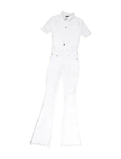 Pre-owned Ser.o.ya Jumpsuit In White