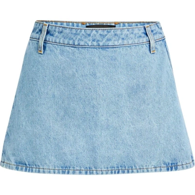 Ser.o.ya Kail Low Rise Mini Skirt In Flat Light