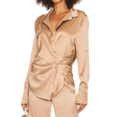 Ser.o.ya Karry Shirt In Natural In Beige